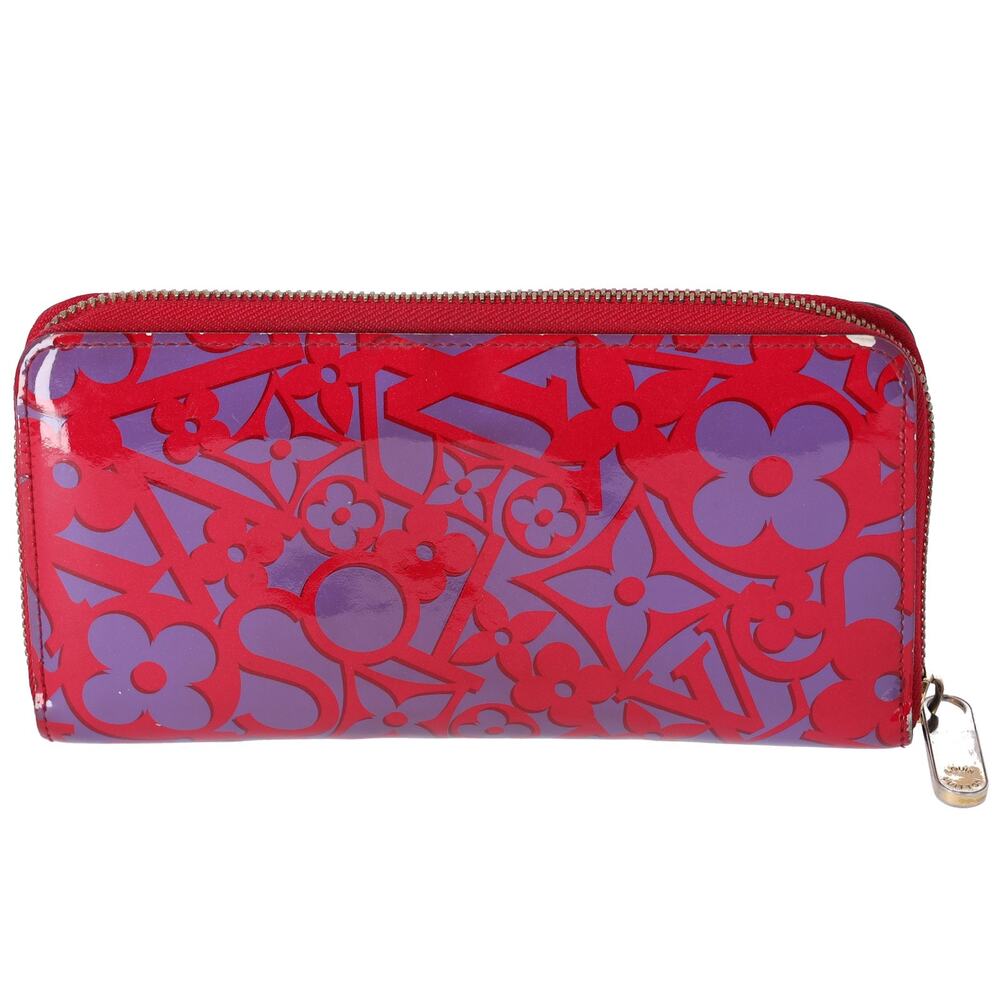 Louis Vuitton Zippy Wallet Sweet Monogram Rose Indian Patent Leather - Picture 3 of 7